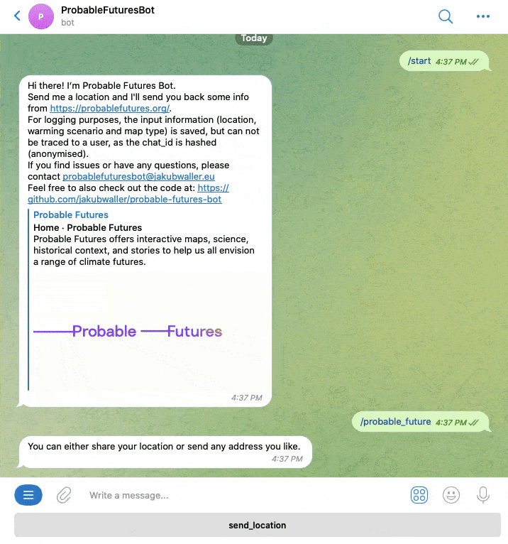 Probable Futures Bot